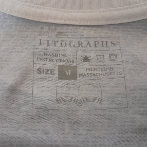 Litographs Princess Bride Black Text Inigo Montoya Graphic Shirt Size M - Picture 3 of 3